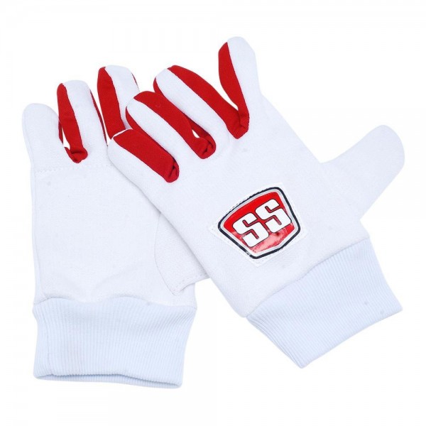 SS Test (Cotton Foam Padded) Wicket Keeping Inner Gloves (Mens)