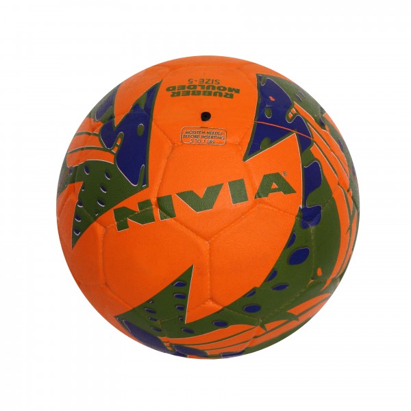 Nivia Typhoon Orange Football Size 5