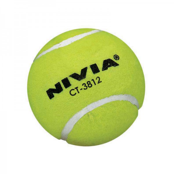 Nivia Cricket Tennis Ball Heavy Weight (Set of 6) Yellow