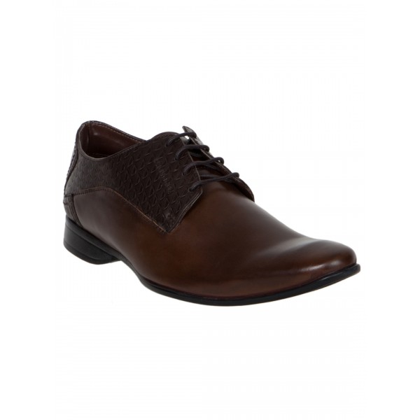 Provogue PV7116 Men Formal Shoes (Brown)