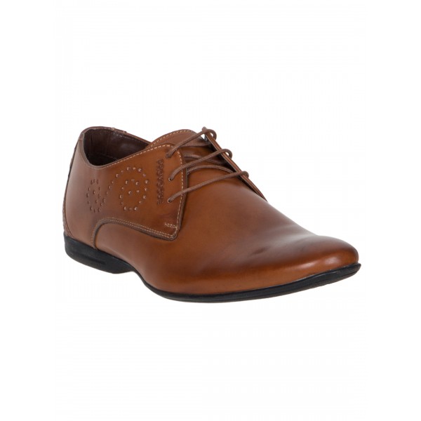 Provogue PV7087 Men Formal Shoes (Tan)