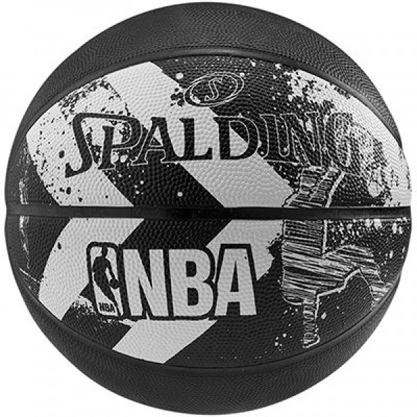 Spalding NBA 2015 Alley Oop Basketball (7, Black)