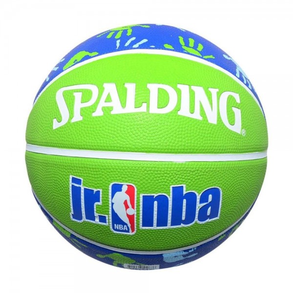 Spalding NBA Junior Basketball (5,Green / Blue / White)