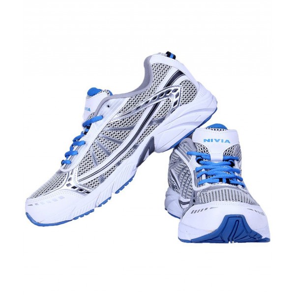 Nivia Falcon Running Shoes 115BW (Blue,White)