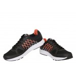 Nivia Snake Running Shoes 169BK (Black,Red)