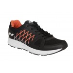 Nivia Snake Running Shoes 169BK (Black,Red)